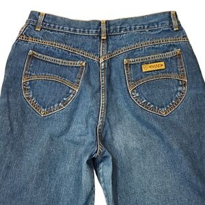 Vtg 80s Gitano Womens Mom Jeans Size W28 x L30 High Rise Tapered Leg Cotton Poly